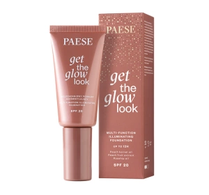 Paese Get The Glow Look сяючий тональний крем для обличчя 3N Warm Beige 30мл