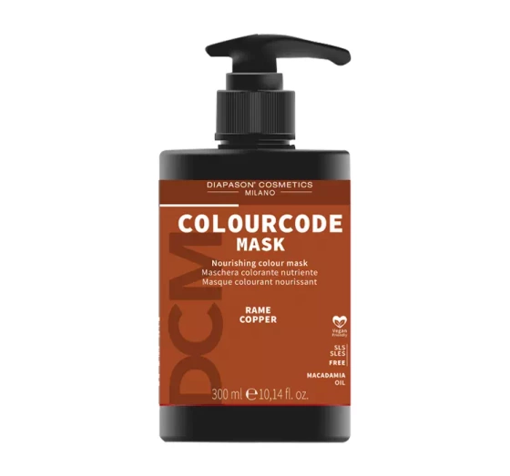 DIAPASON COSMETICS MILANO COLOURCODE ТОНУЮЧА МАСКА ДЛЯ ВОЛОССЯ COPPER  300МЛ