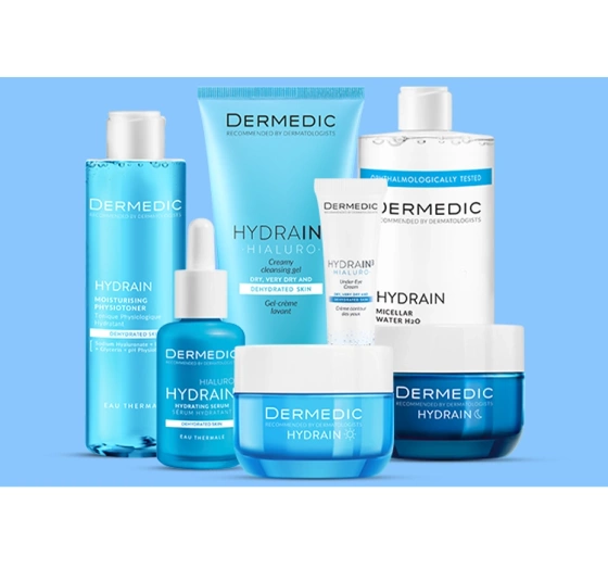 DERMEDIC HYDRAIN3 HIALURO УЛЬТРАЗВОЛОЖУВАЛЬНИЙ КРЕМ-ГЕЛЬ 50МЛ