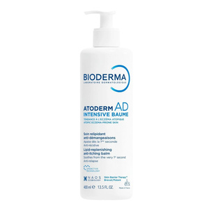 Bioderma Atoderm AD Intensive Baume восстанавливающий бальзам для тела с липид-восполняющим действием, снимающий зуд, для сухой и склонной к атопии кожи, 400 мл