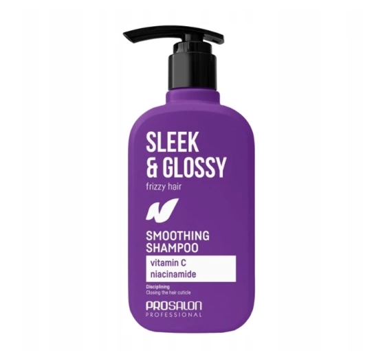 Prosalon Professional Sleek & Glossy шампунь для разглаживания волос 375 мл