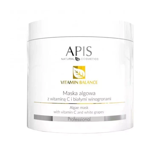 APIS VITAMIN BALANCE МАСКА С ВИТАМИНОМ C И БЕЛЫМ ВИНОГРАДОМ 200Г