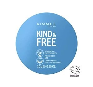 RIMMEL KIND & FREE ПУДРА ДЛЯ ОБЛИЧЧЯ 01 TRANSLUCENT 10Г