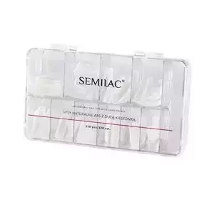 SEMILAC NATURAL NAIL TIPS НАТУРАЛЬНЫЕ ТИПСЫ 120 ШТ