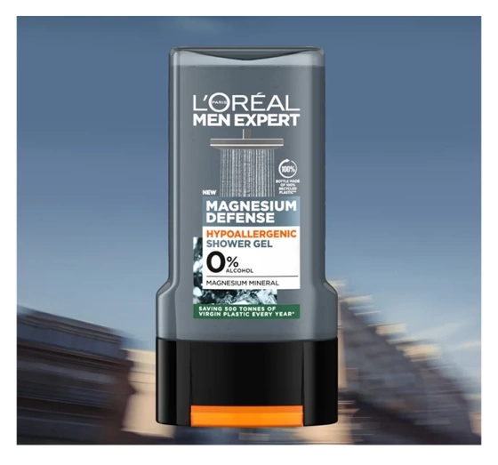 Нажмите на картинку, чтобы ее увеличить LOREAL MEN EXPERT MAGNESIUM DEFENSE ГЕЛЬ ДЛЯ ДУША 400МЛ