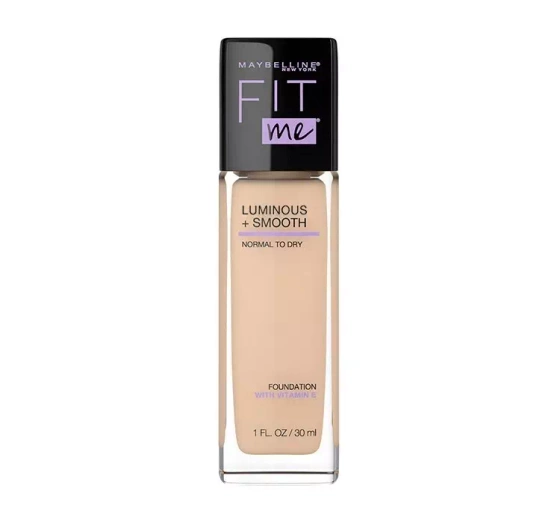 MAYBELLINE FIT ME LUMINOUS + SMOOTH ТОНАЛЬНИЙ ЗАСІБ 120 CLASSIC IVORY  30МЛ