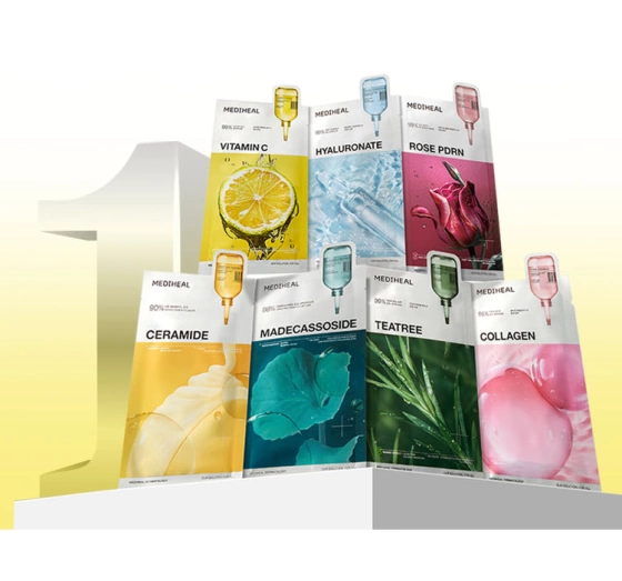 Mediheal Vitamin C осветляющая и увлажняющая тканевая маска 24 мл