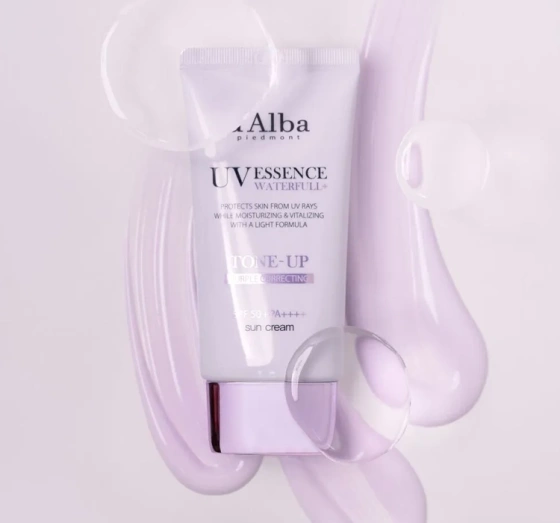 Натисніть на картинку, щоб її збільшити d'Alba White Truffle Purple Correcting коригуючий та тонуючий крем для обличчя SPF50+ 50 мл