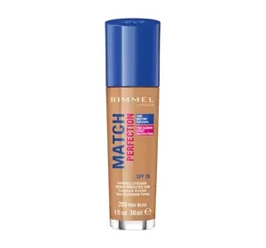 RIMMEL ТОНАЛЬНЫЙ КРЕМ MATCH PERFECTION NR 203 НОВАЯ ВЕРСИЯ