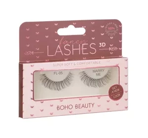 BOHO BEAUTY FANCY LOOK НАКЛАДНЫЕ РЕСНИЦЫ 3D FL-05 MARRY ME