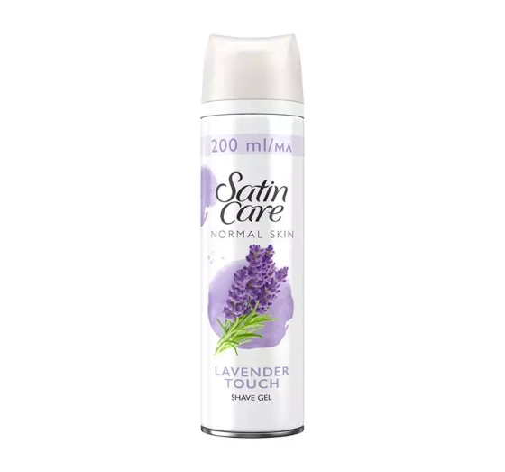 GILLETTE SATIN CARE LAVENDER TOUCH ГЕЛЬ ДЛЯ ГОЛІННЯ ДЛЯ НОРМАЛЬНОЇ ШКІРИ 200МЛ