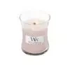 WOODWICK SMALL JAR CANDLE АРОМАТИЧЕСКАЯ СВЕЧА VANILLA & SEA SALT 85Г