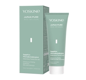 YOSKINE JAPAN PURE МІКРОДЕРМАБРАЗІЯ ОМОЛОДЖУВАЛЬНИЙ ІНТЕНСИВНИЙ САПФІРОВИЙ МІКРОПІЛІНГ 75МЛ