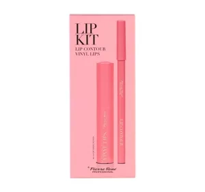 PIERRE RENE LIP KIT НАБОР ДЛЯ МАКИЯЖА ГУБ 01 LIP CORAL FUSION