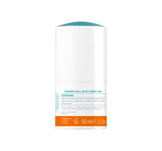Oillan солнцезащитный roll-on SPF50+ для лица и тела для чувствительной кожи 50 мл