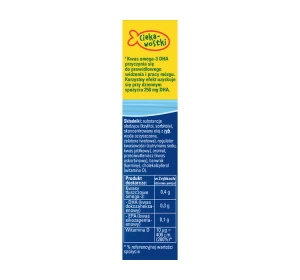 Moller's Omega-3 Рыбки пищевая добавка для детей со вкусом яблока 36 жевательных конфет