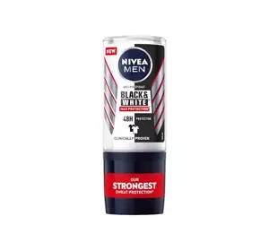 NIVEA MEN BLACK & WHITE MAX PROTECTION ШАРИКОВЫЙ АНТИПЕРСПИРАНТ 50МЛ