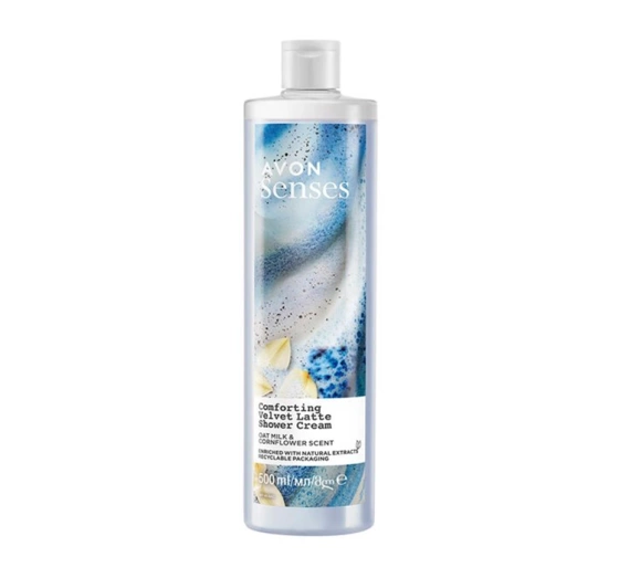 Avon Senses Comforting Velvet Latte кремовий гель для душу 500 мл