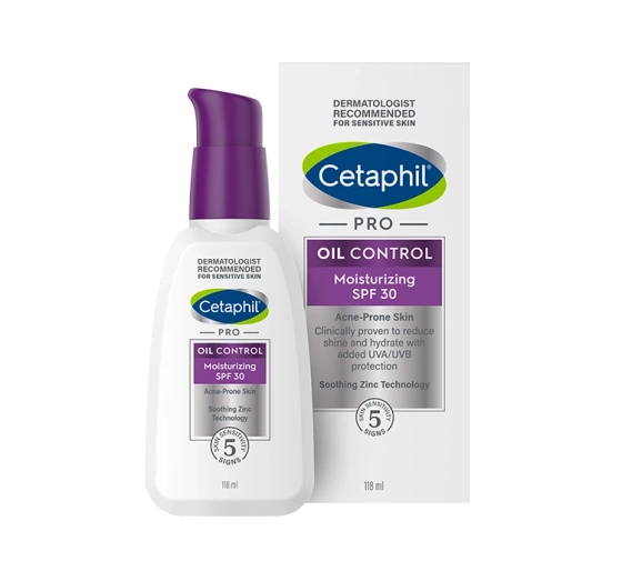 CETAPHIL PRO OIL CONTROL ЗВОЛОЖУВАЛЬНО-МАТУЮЧИЙ КРЕМ SPF30 118МЛ