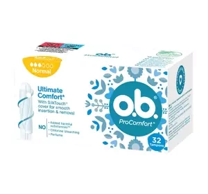 O.B. ProComfort тампони Normal 32шт