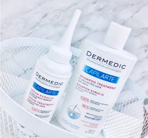 DERMEDIC CAPILARTE НАБОР ДЛЯ СТИМУЛЯЦИИ РОСТА ВОЛОС ШАМПУНЬ + СЫРОВАТКА