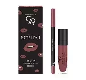 GOLDEN ROSE MATTE LIPKIT НАБІР ДЛЯ МАКІЯЖУ ГУБ ROSE TAUPE