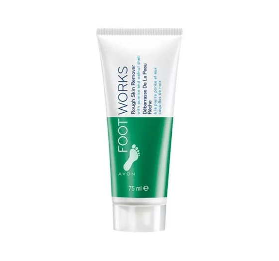AVON FOOT WORKS ROUGH SKIN REMOVER ОТШЕЛУШИВАЮЩИЙ ПИЛИНГ ДЛЯ СТОП 75МЛ 