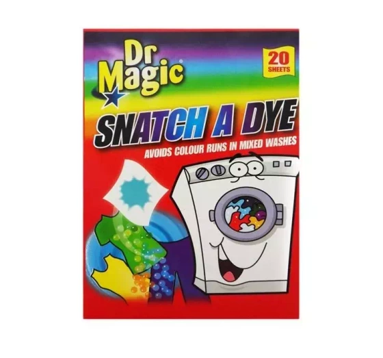DR MAGIC СЕРВЕТКИ ДЛЯ ПРАННЯ ЗБЕРЕЖЕННЯ КОЛЬОРУ 20ШТ