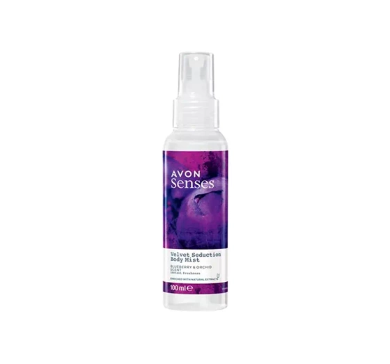 AVON SENSES СПРЕЙ ДЛЯ ТЕЛА VELVET SEDUCTION 100МЛ