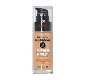 REVLON COLORSTAY ТОНАЛЬНОЕ СРЕДСТВО С ВИТАМИНОМ E ДЛЯ ЖИРНОЙ КОЖИ 250 FRESH BEIGE 30МЛ
