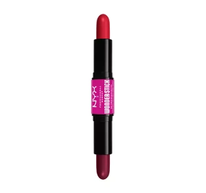 NYX PROFESSIONAL MAKEUP WONDER STICK ДВОСТОРОННІ РУМ’ЯНА ДЛЯ ЩІК 05 BRIGHT AMBER + FUCHSIA 2x4Г