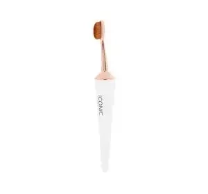 ICONIC LONDON EVO OVAL ОВАЛЬНИЙ ПЕНЗЛИК ДЛЯ МАКІЯЖУ WHITE 005