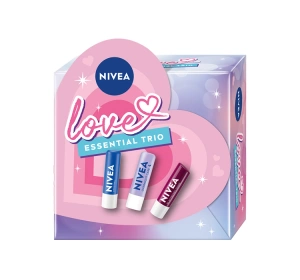 NIVEA Love Essential Trio набор гигиенических помад 3 x 4,8 г