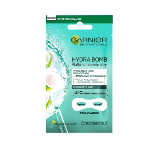 GARNIER MOISTURE МАСКА ДЛЯ ДІЛЯНОК НАВКОЛО ОЧЕЙ СУХА ШКІРА