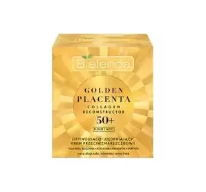 BIELENDA GOLDEN PLACENTA КРЕМ ПРОТИВ МОРЩИН НА ДЕНЬ И НОЧЬ 50+ 50МЛ