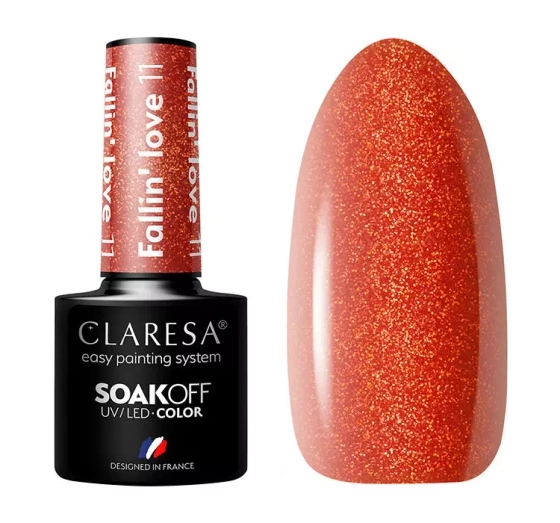CLARESA SOAK OFF ГЕЛЬ-ЛАК FALLIN' LOVE 11 5Г