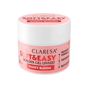 Claresa Soft & Easy гель для моделирования и наращивания ногтей Dusty Bloom  12 г