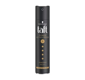 TAFT POWER & FULLNESS ЛАК  ДЛЯ ДЕЛИКАТНЫХ И ТОНКИХ ВОЛОС 250МЛ