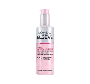 LOREAL ELSEVE GLYCOLIC GLOSS СИРОВАТКА БЕЗ ЗМИВАННЯ ДЛЯ МАтОВОГО ТА ЖОРСТКОГО ВОЛОССЯ 150 МЛ