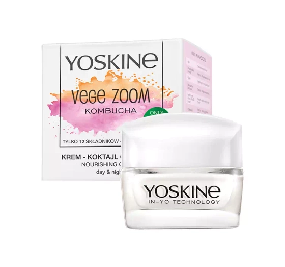 YOSKINE VEGE ZOOM ПИТАТЕЛЬНЫЙ КРЕМ ДЛЯ ЛИЦА 50МЛ