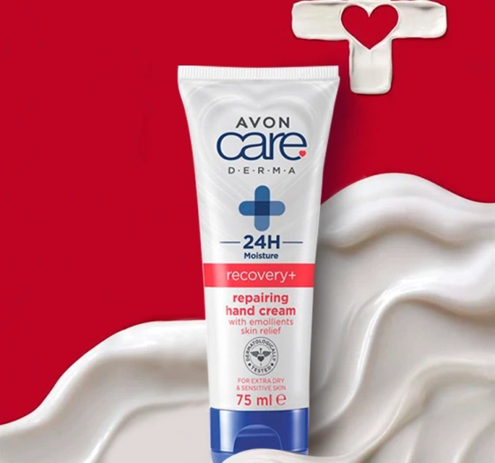 AVON CARE DERMA RECOVERY КРЕМ ДЛЯ РУК З ЭМОЛИЕНТАМИ 75МЛ