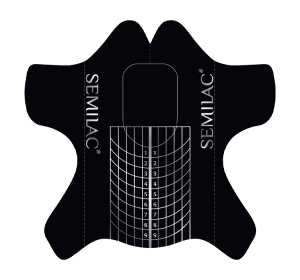 SEMILAC HARDI SHAPER WIDE ШАБЛОНИ ДЛЯ ПОДОВЖЕННЯ НІГТІВ 100 ШТУК