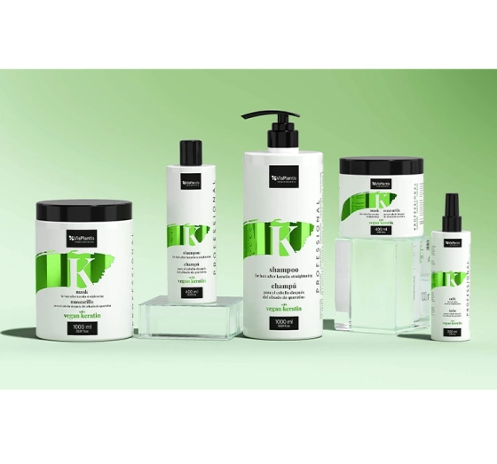 VIS PLANTIS PROFESSIONAL МАСКА ДЛЯ ВОЛОС ПОСЛЕ КЕРАТИНОВОГО ВЫРАВНИВАНИЯ 1000МЛ