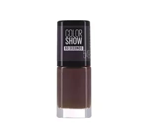 MAYBELLINE COLOR SHOW 60 SECONDS ТРАДИЦИОННЫЙ ЛАК ДЛЯ НОГТЕЙ 549 MIDNIGHT TAUPE  6,7МЛ