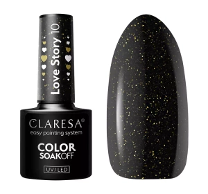 CLARESA SOAK OFF ГЕЛЬ-ЛАК LOVE STORY 10 5Г