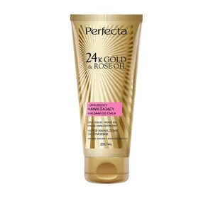 Perfecta 24K Gold & Rose Oil роскошный увлажняющий бальзам для тела 250 мл