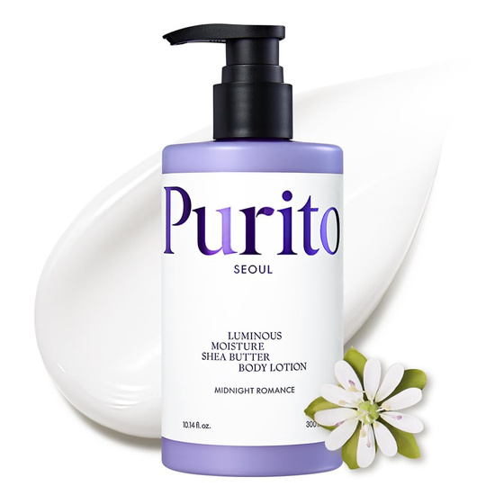 Purito Luminous Moisture Shea Butter Body Lotion увлажняющий лосьон для тела Midnight Romance, 300 мл