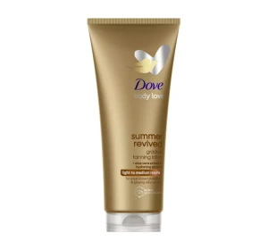 DOVE DERMA SPA SUMMER REVIVED БРОНЗИРУЮЩИЙ БАЛЬЗАМ ДЛЯ ТЕЛА ДЛЯ СВЕТЛОЙ КОЖИ 200МЛ
