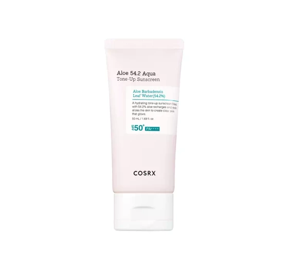 Cosrx Aloe 54.2 Aqua Tone-Up Sunscreen крем для обличчя SPF50+ PA++++ 50 мл