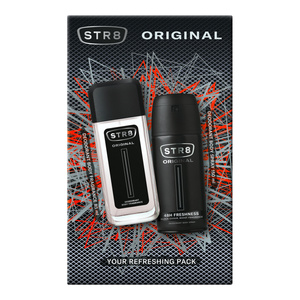 STR8 ORIGINAL ПАРФУМОВАНИЙ СПРЕЙ 85МЛ + ДЕЗОДОРАНТ 150МЛ